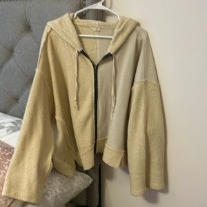 Absolutely beautiful zip up hoodie by POL!  Worn once.